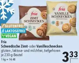 CITTI Markt Fria Schwedische Zimt- oder Vanilleschnecken Angebot