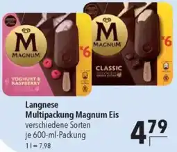 CITTI Markt Langnese Multipackung Magnum Eis Angebot