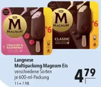 CITTI Markt Langnese Multipackung Magnum Eis Angebot