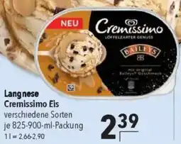 CITTI Markt Langnese Cremissimo Eis Angebot