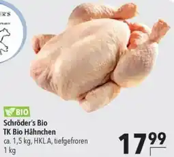 CITTI Markt Schröder's Bio TK Bio Hähnchen Angebot