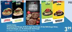 CITTI Markt Schulte & Sohn TK American Beef Burger, TK Black Angus Beef Burger, TK Beef BBQ Burger Weber Angebot