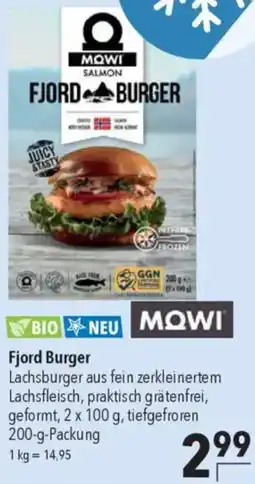 CITTI Markt MOWI Fjord Burger Angebot