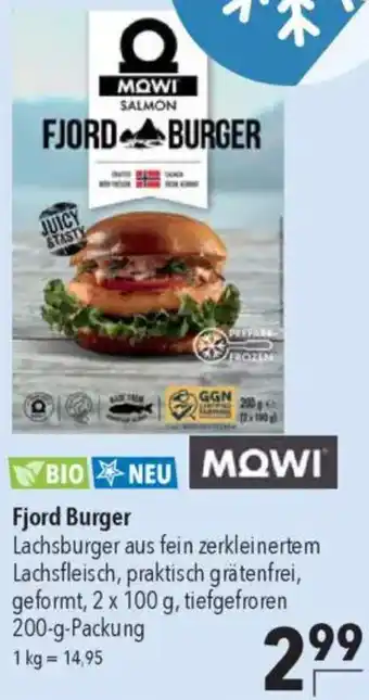 CITTI Markt MOWI Fjord Burger Angebot