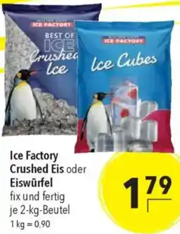 CITTI Markt Ice Factory Crushed Eis oder Eiswürfel Angebot