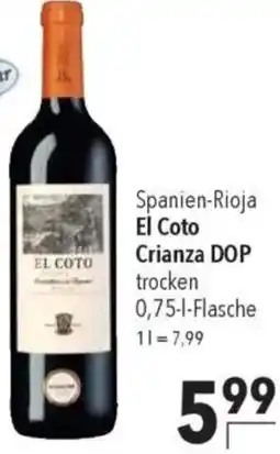 CITTI Markt El Coto Crianza DOP Angebot