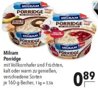 CITTI Markt Milram Porridge Angebot