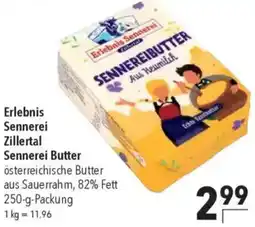 CITTI Markt Erlebnis Sennerei Zillertal Sennerei Butter Angebot
