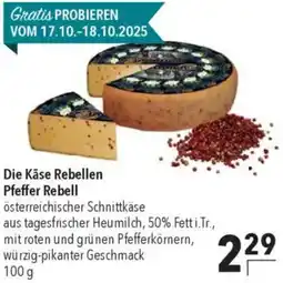 CITTI Markt Die Käse Rebellen Pfeffer Rebell Angebot
