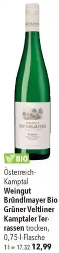 CITTI Markt Weingut Bründlmayer Bio Grüner Veltliner Kamptaler Terrassen Angebot