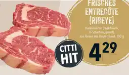 CITTI Markt Frisches entrecote (ribeye) Angebot