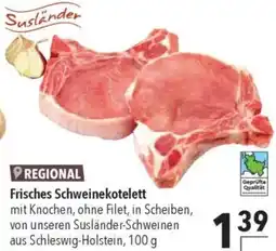 CITTI Markt Susländer Frisches Schweinekotelett Angebot