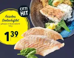 CITTI Markt Frisches Seelachsfilet Angebot