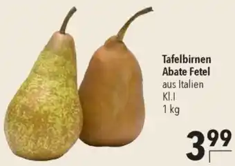 CITTI Markt Tafelbirnen Abate Fetel Angebot