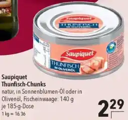 CITTI Markt Saupiquet Thunfisch-Chunks Angebot