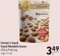 CITTI Markt Farmer's Snack Snack Mandeln braun Angebot