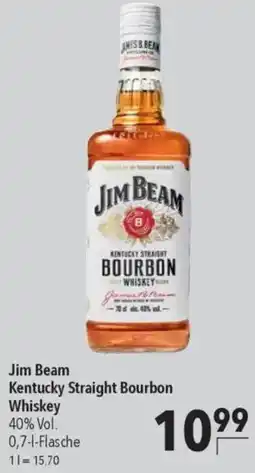 CITTI Markt Jim Beam Kentucky Straight Bourbon Whiskey Angebot