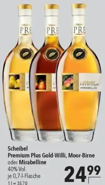 CITTI Markt Scheibel Premium Plus Gold-Willi, Moor-Birne oder Mirabelline Angebot