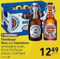 CITTI Markt Flensburger Biere oder Küstenlimos Angebot