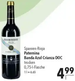 CITTI Markt Paternina Banda Azul Crianza DOC Angebot