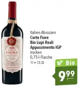 CITTI Markt Corte Fiore Bio Lupi Reali Appassimento IGP Angebot