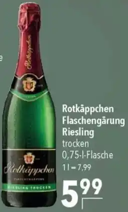 CITTI Markt Rotkäppchen Flaschengȧrung Riesling Angebot