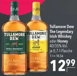 CITTI Markt Tullamore Dew The Legendary Irish Whiskey oder Honey Angebot