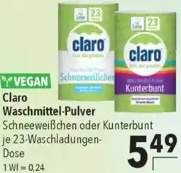 CITTI Markt Claro Waschmittel-Pulver Angebot