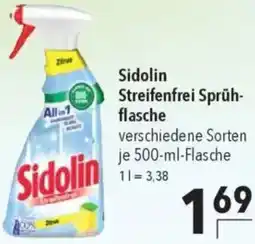 CITTI Markt Sidolin Streifenfrei Sprühflasche Angebot