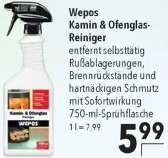 CITTI Markt Wepos Kamin & Ofenglas Reiniger Angebot