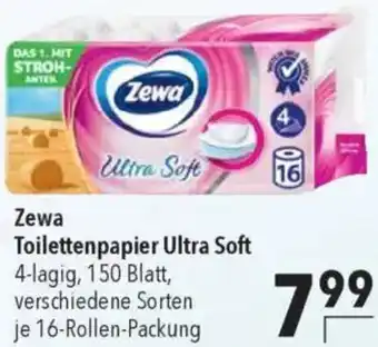 CITTI Markt Zewa Toilettenpapier Ultra Soft Angebot