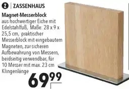 CITTI Markt ZASSENHAUS Magnet-Messerblock Angebot