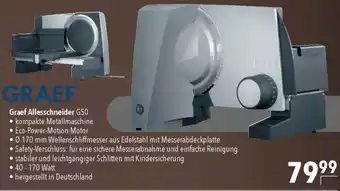 CITTI Markt Graef Allesschneider G50 Angebot
