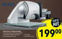 CITTI Markt Graef Classic C20 Allesschneider Angebot