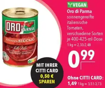 CITTI Markt Oro di Parma Angebot