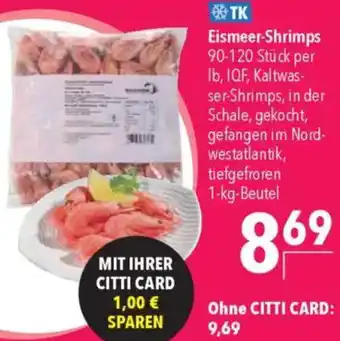 CITTI Markt Eismeer-Shrimps Angebot