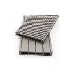 Netto Marken-Discount Home Deluxe WPC Samana Terrassendielen hellgrau 2m² (2,20 m) Angebot