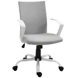 Netto Marken-Discount Vinsetto Bürostuhl Schaumstoff, Nylon, PU-Kunststoff, Stahl, Leinen Angebot