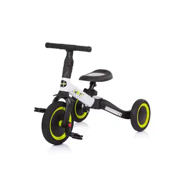 Netto Marken-Discount Chipolino Dreirad Smarty 2 in 1 Laufrad Gummireifen umbaubar Pedale verstellbar gelb weiß Angebot