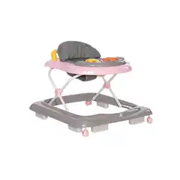 Netto Marken-Discount Bertoni Lauflernhilfe My Buggy Spielcenter Musik Treppenstopper höhenverstellbar rosa Angebot