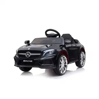 Netto Marken-Discount Chipolino Kinder Elektroauto Mercedes Benz GLA45 Fernbedienung, EVA-Reifen, MP3 schwarz Angebot