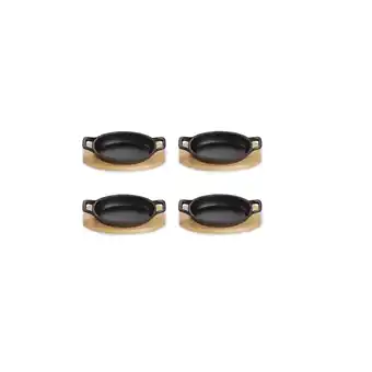 Netto Marken-Discount Servierpfanne SMALL aus Gusseisen, 4tlg Angebot