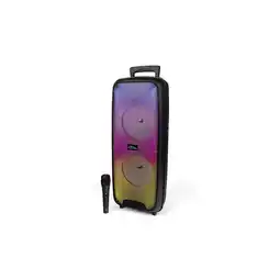 Netto Marken-Discount MEDIATECH Großer, tragbarer Lautsprecher KARAOKE FLAMEZILLA MT3178 Angebot