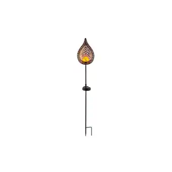 Netto Marken-Discount LED Solar-Steckleuchte, Flammen Design, Höhe 90 cm Angebot