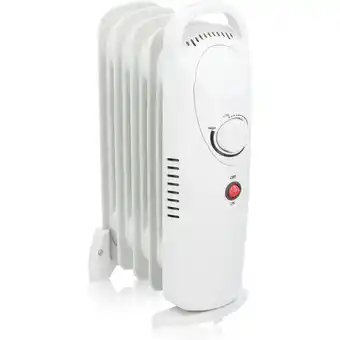 Netto Marken-Discount Alpina Elektroheizung 650W Ölradiator Heizung weiß 5 Rippen Angebot