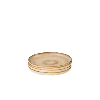 Netto Marken-Discount Gipfelstück Speiseteller-Set, Steinzeug Nebelwald Beige Angebot