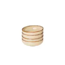 Netto Marken-Discount Gipfelstück Schüssel-Set, Steinzeug Nebelwald Beige Angebot