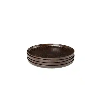 Netto Marken-Discount Gipfelstück Speiseteller-Set, Steinzeug Glockenklang Bronze / Braun Angebot