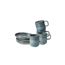 Netto Marken-Discount Gipfelstück Espressotassen-Set, Steinzeug TIEFER SEE Angebot
