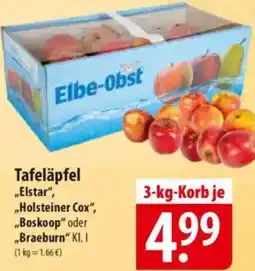 Famila Nord Ost Tafeläpfel Elstar Angebot